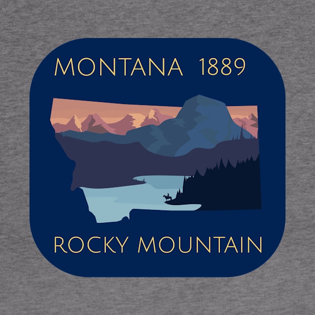 Montana-Rocky Mountain by DiscoverNow